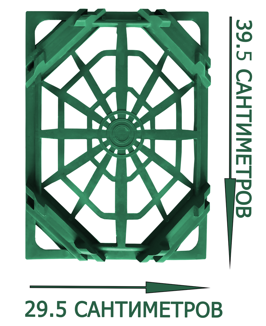 Крышка от бака для цветов